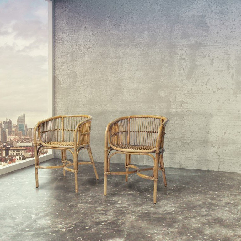 Rattan Club Chair