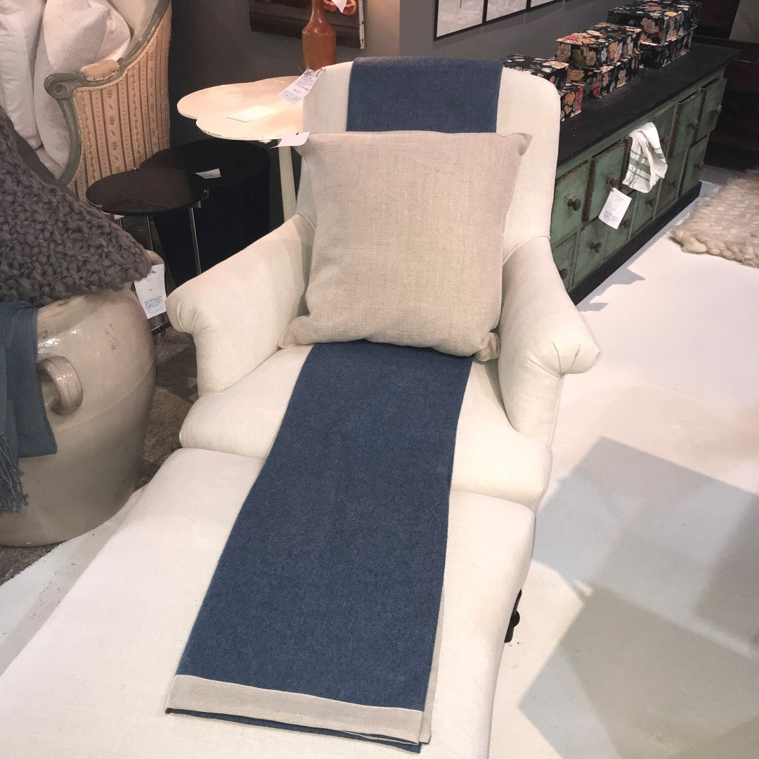 Alpaca Throw Linen Binding (Small)