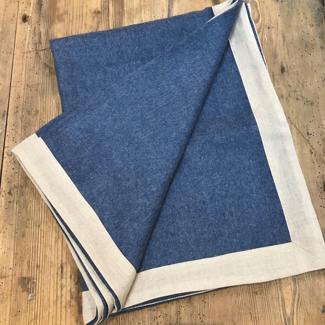 Defleure Alpaca Throw Linen Binding