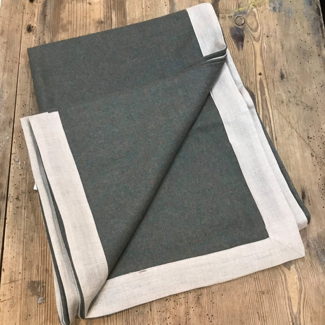 Defleure Alpaca Throw Linen Binding