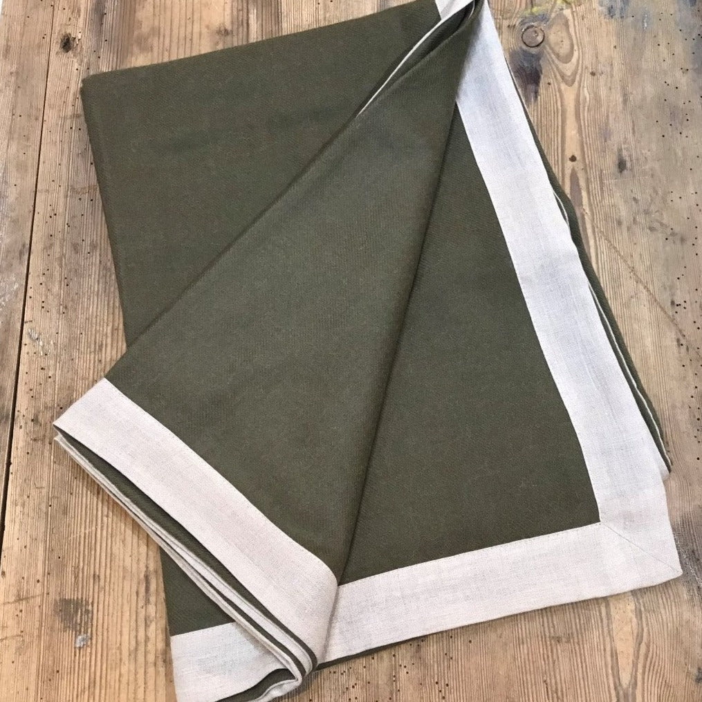 Defleure Alpaca Throw Linen Binding
