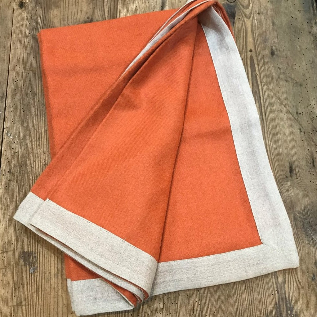 Defleure Alpaca Throw Linen Binding
