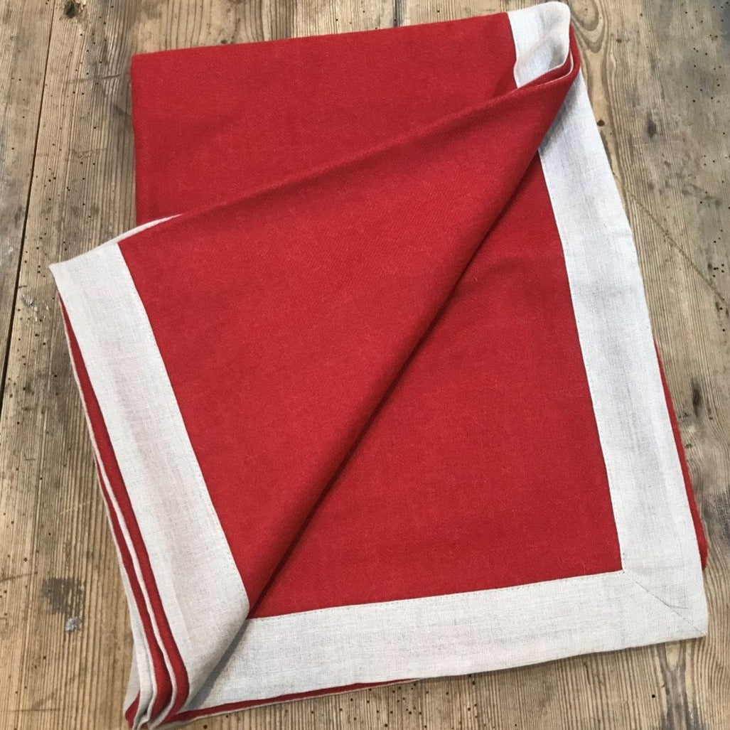 Defleure Alpaca Throw Linen Binding