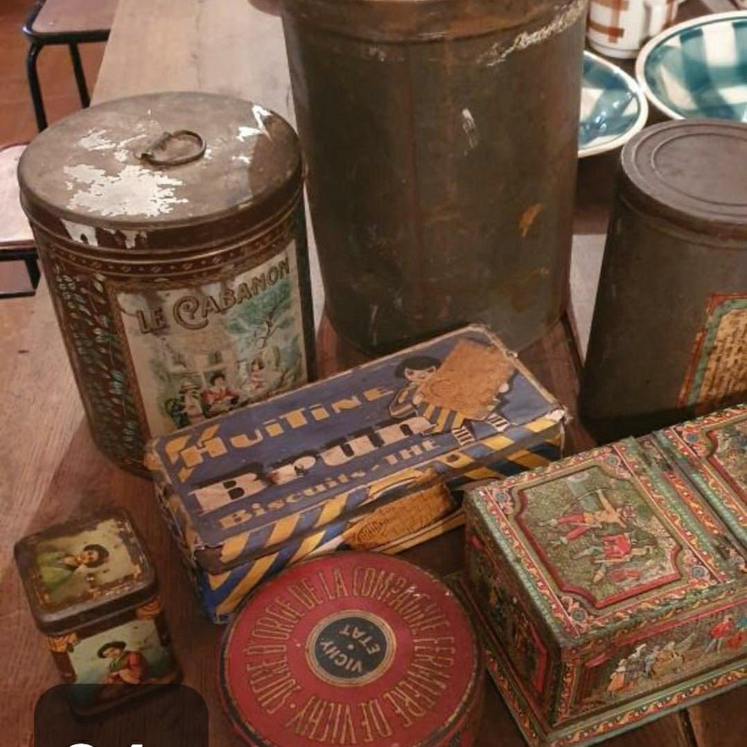 Various Tin Boxes