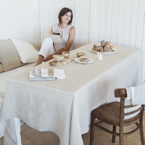 Fjord Tablecloth - White