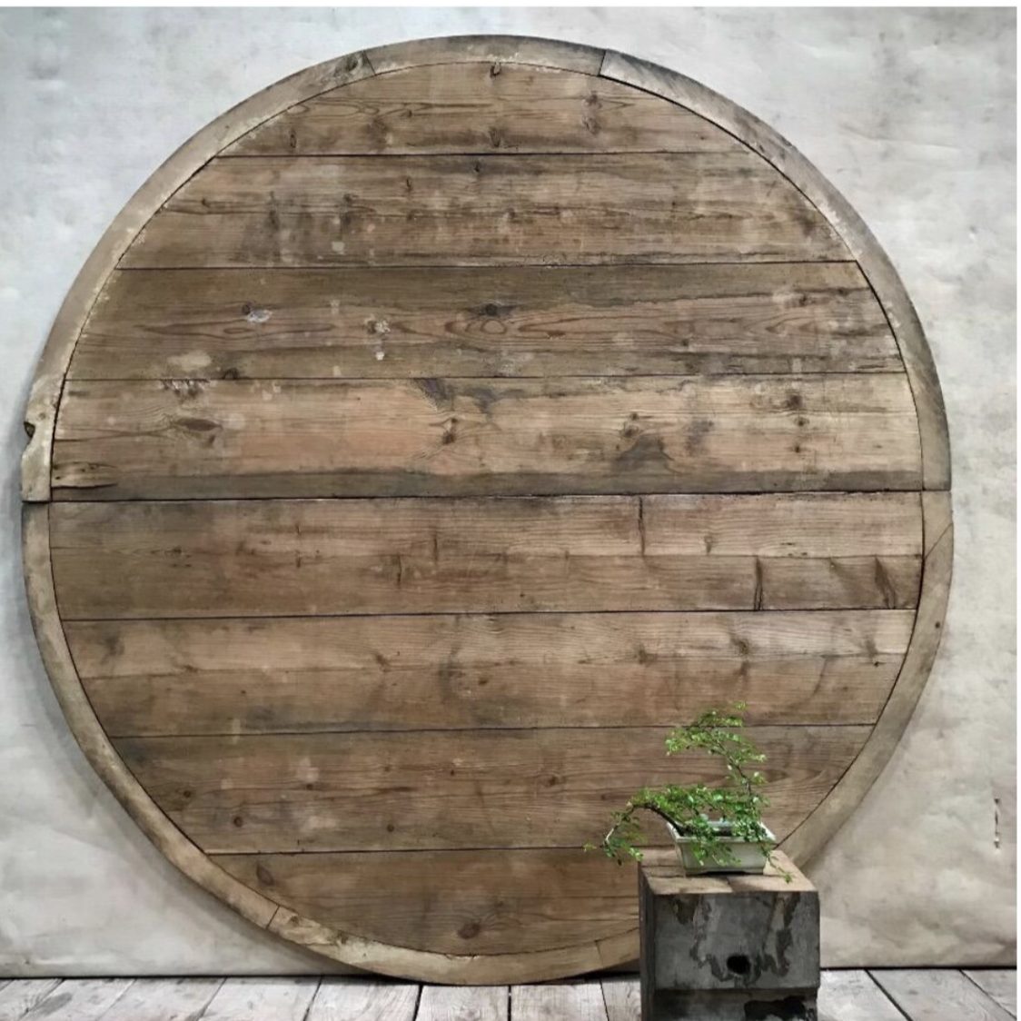 Round Pine Table Top