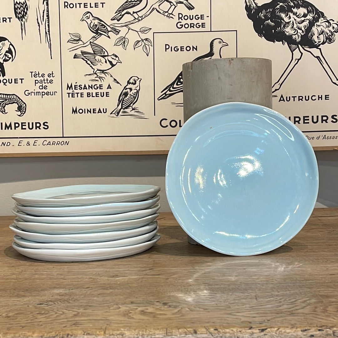 Plate Aqua By J. Schatz