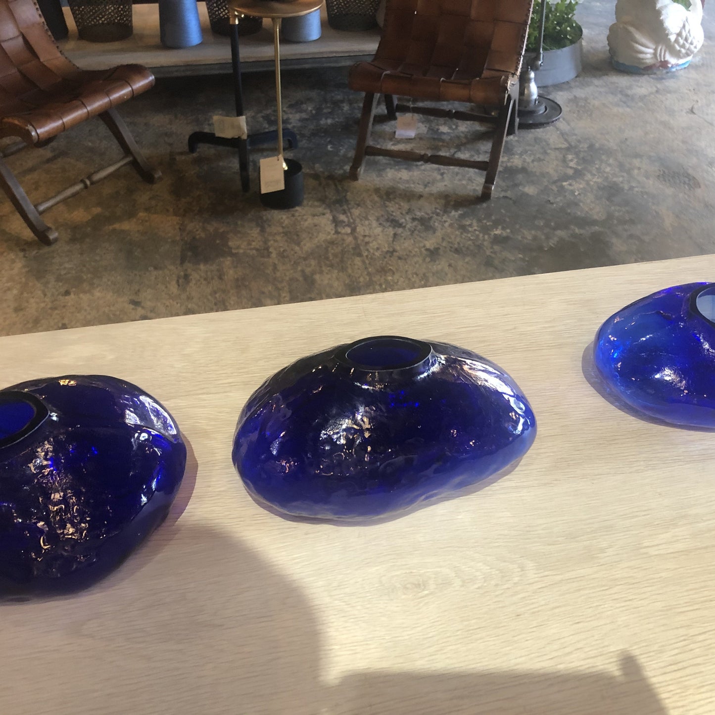 Unusual Cobalt Blue Vessels