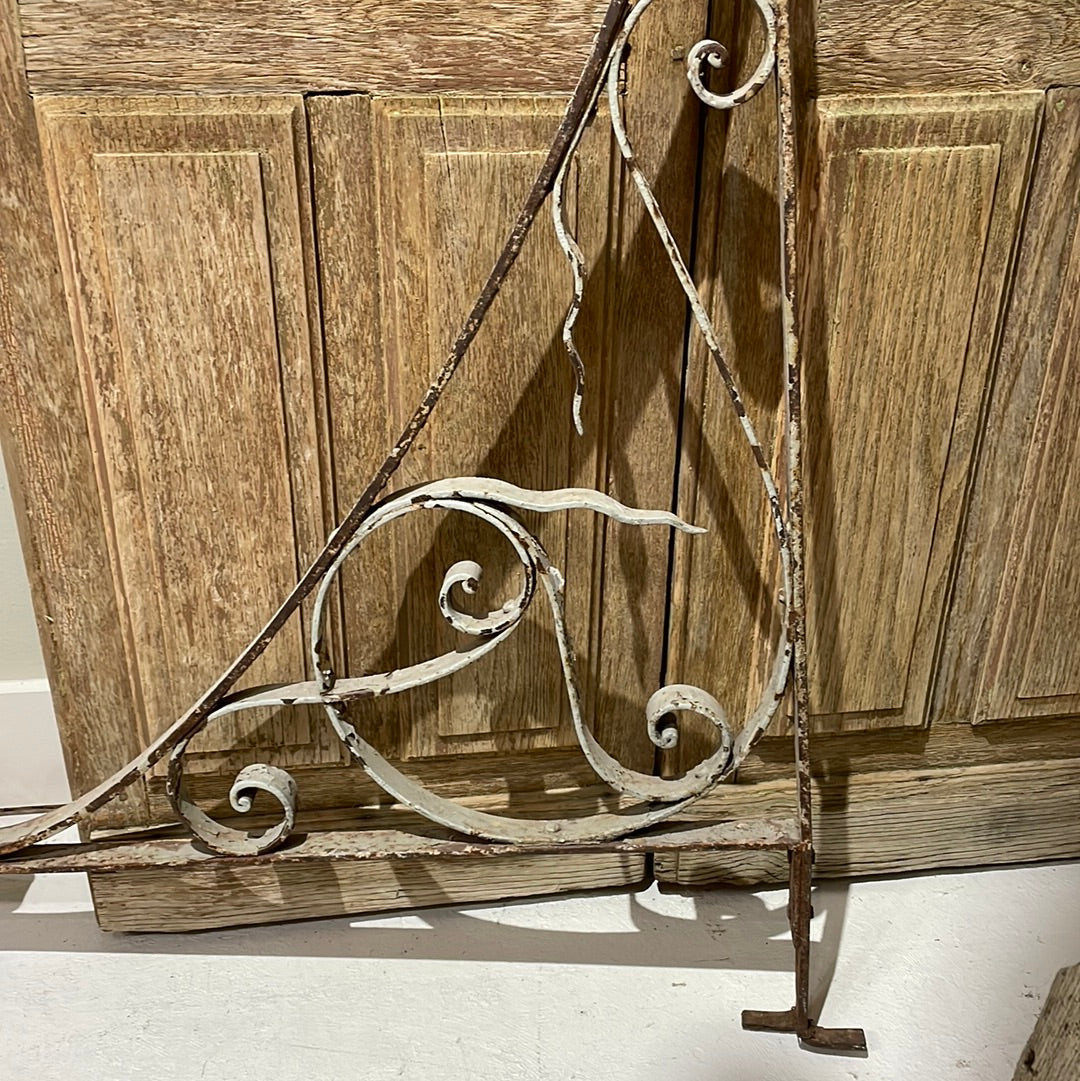 Pair of Large Iron Brackets