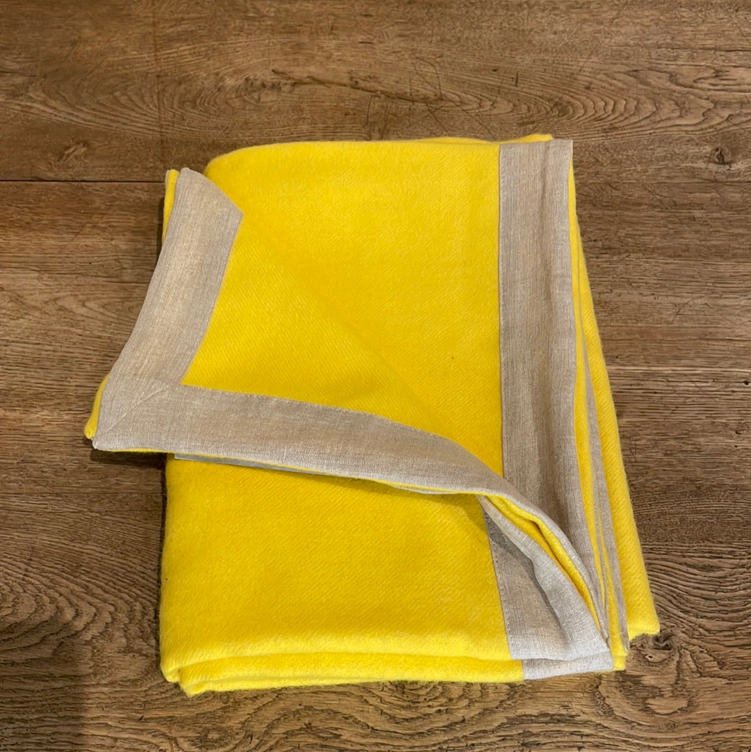 Defleure Alpaca Throw Linen Binding
