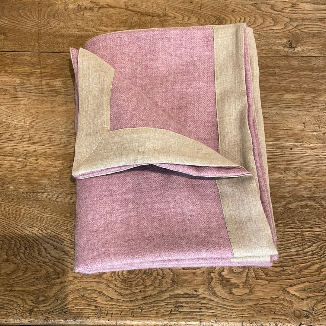 Defleure Alpaca Throw Linen Binding