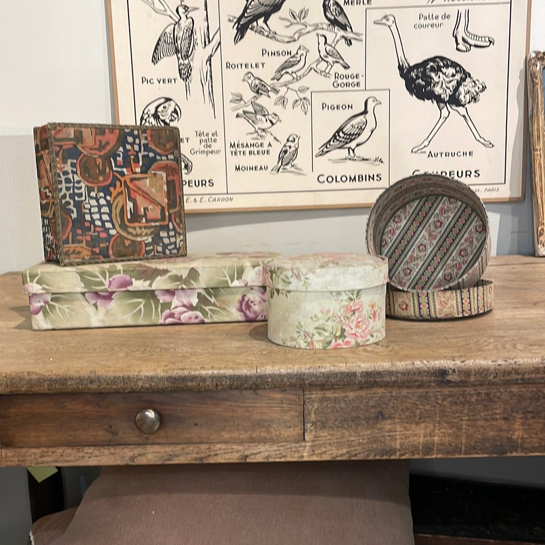 1920 Fabric Covered Box