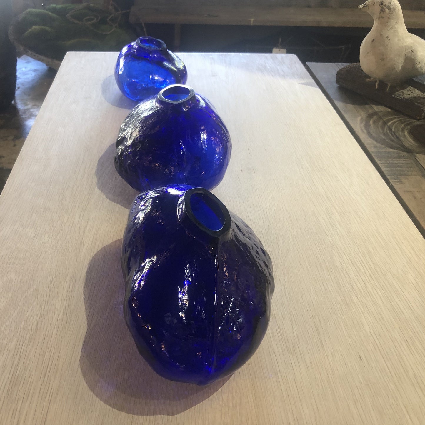 Unusual Cobalt Blue Vessels