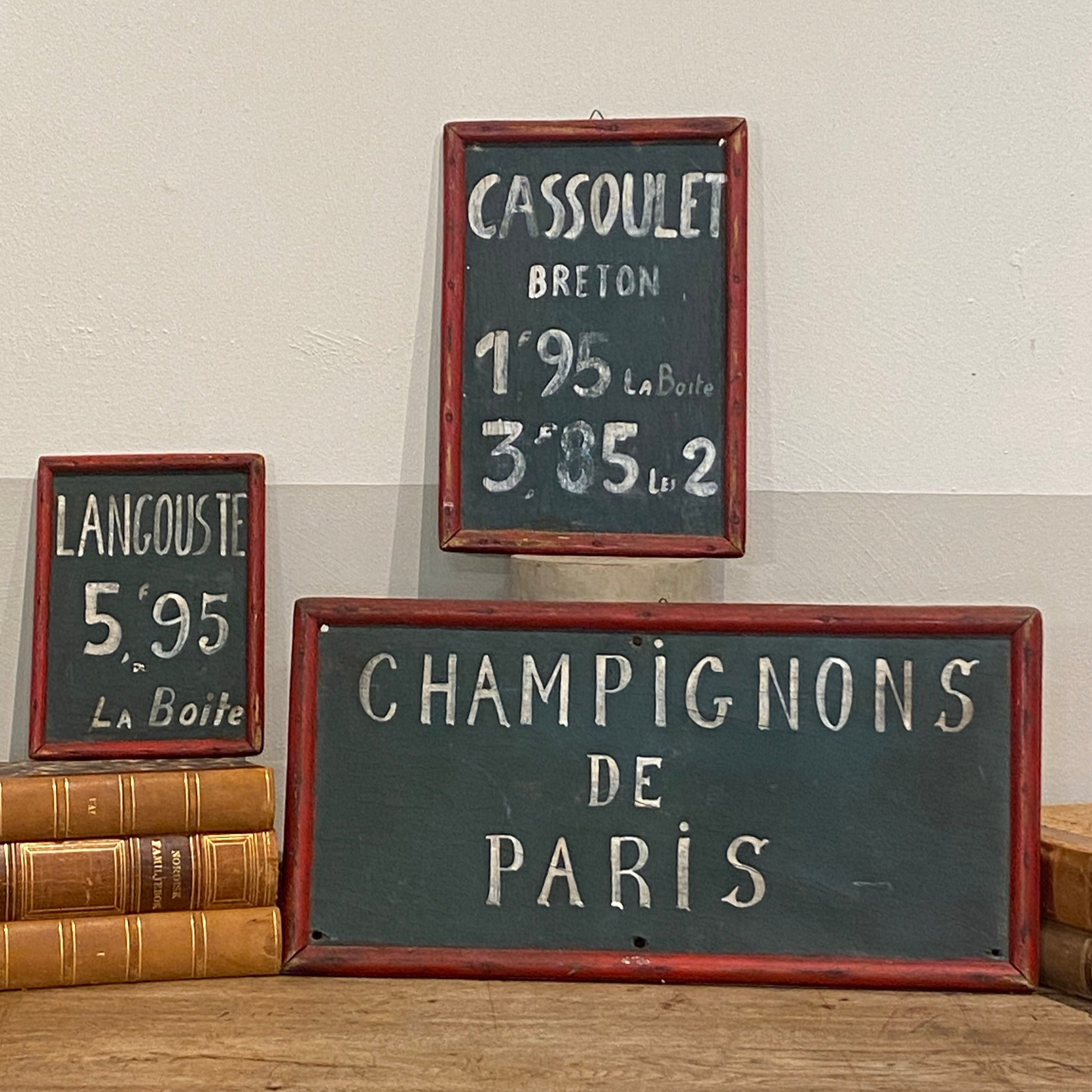 Set of 3 Grocer Billboards