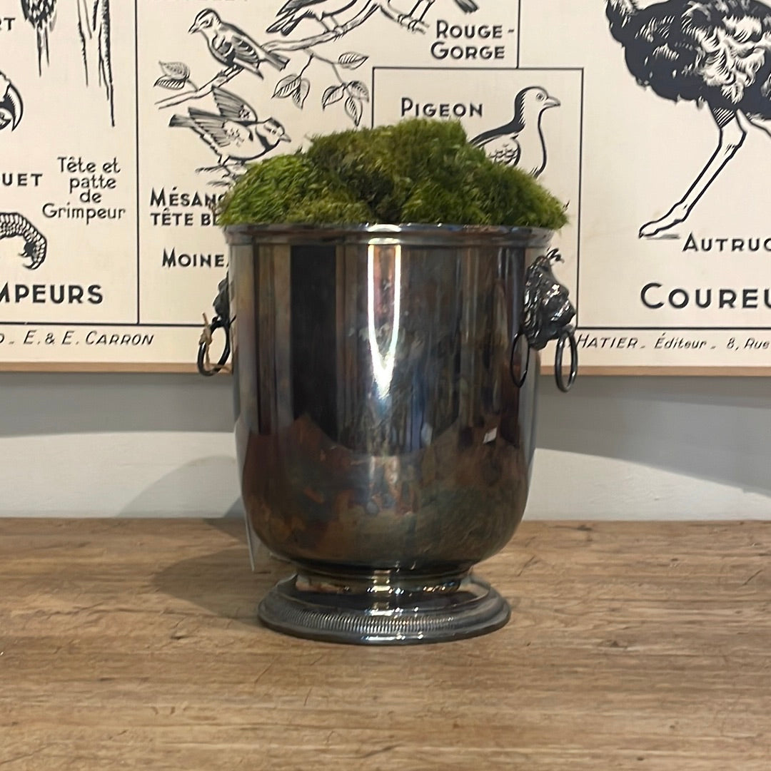 Champagne Bucket with Lion Heads