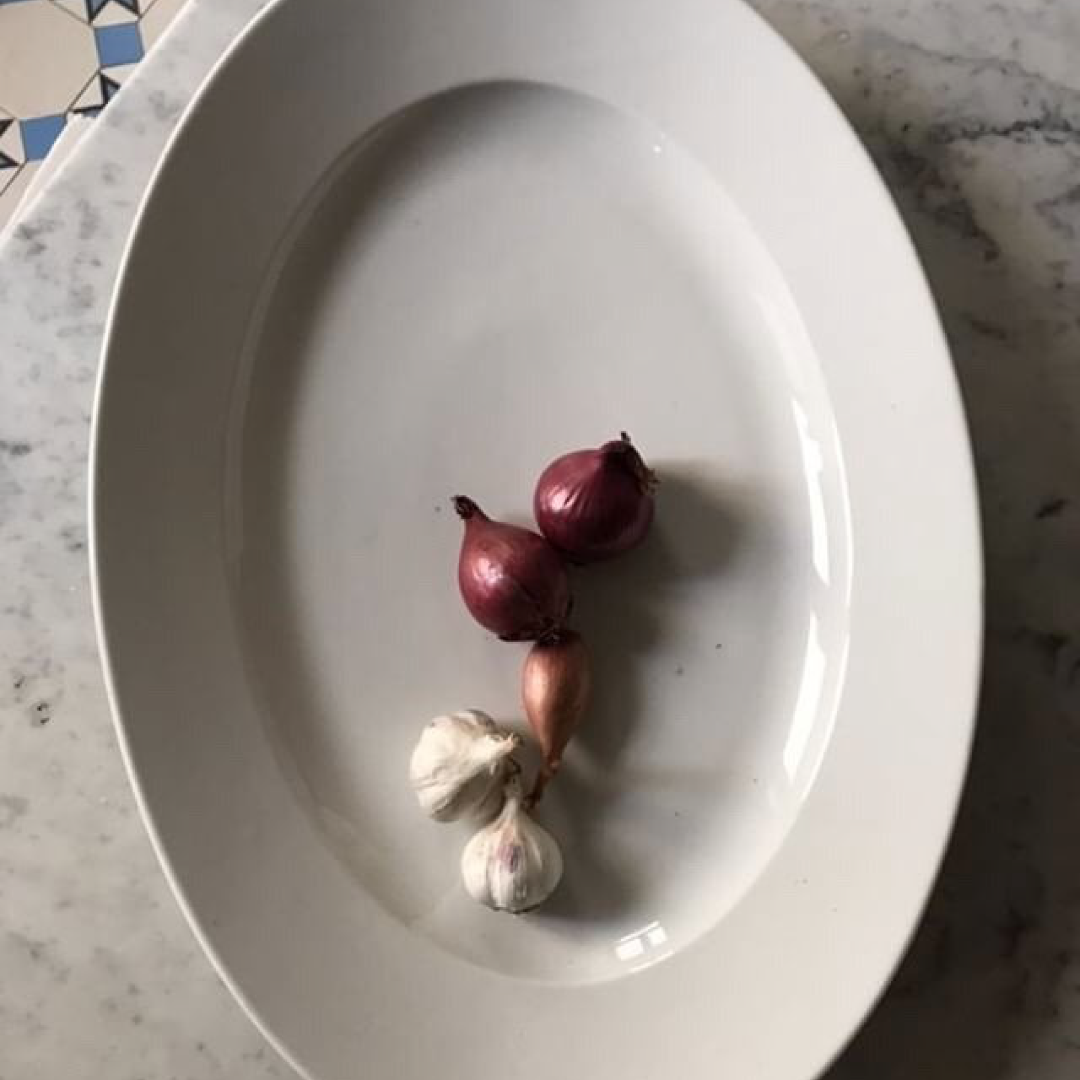 Large Creamware Platter