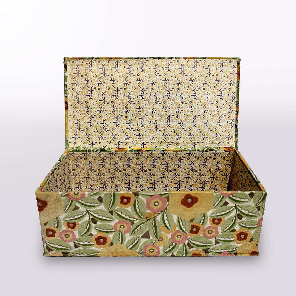 1920s Fabric Covered Box