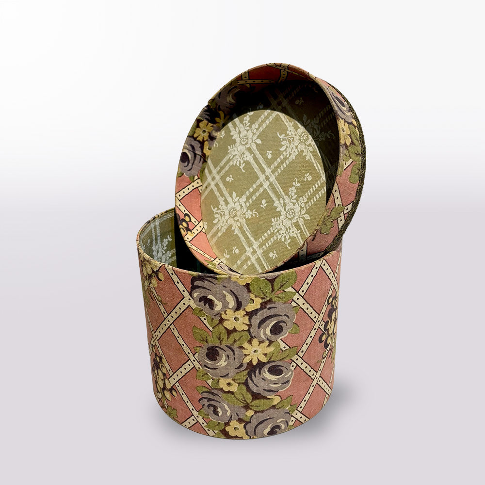 1920s Fabric Covered Box