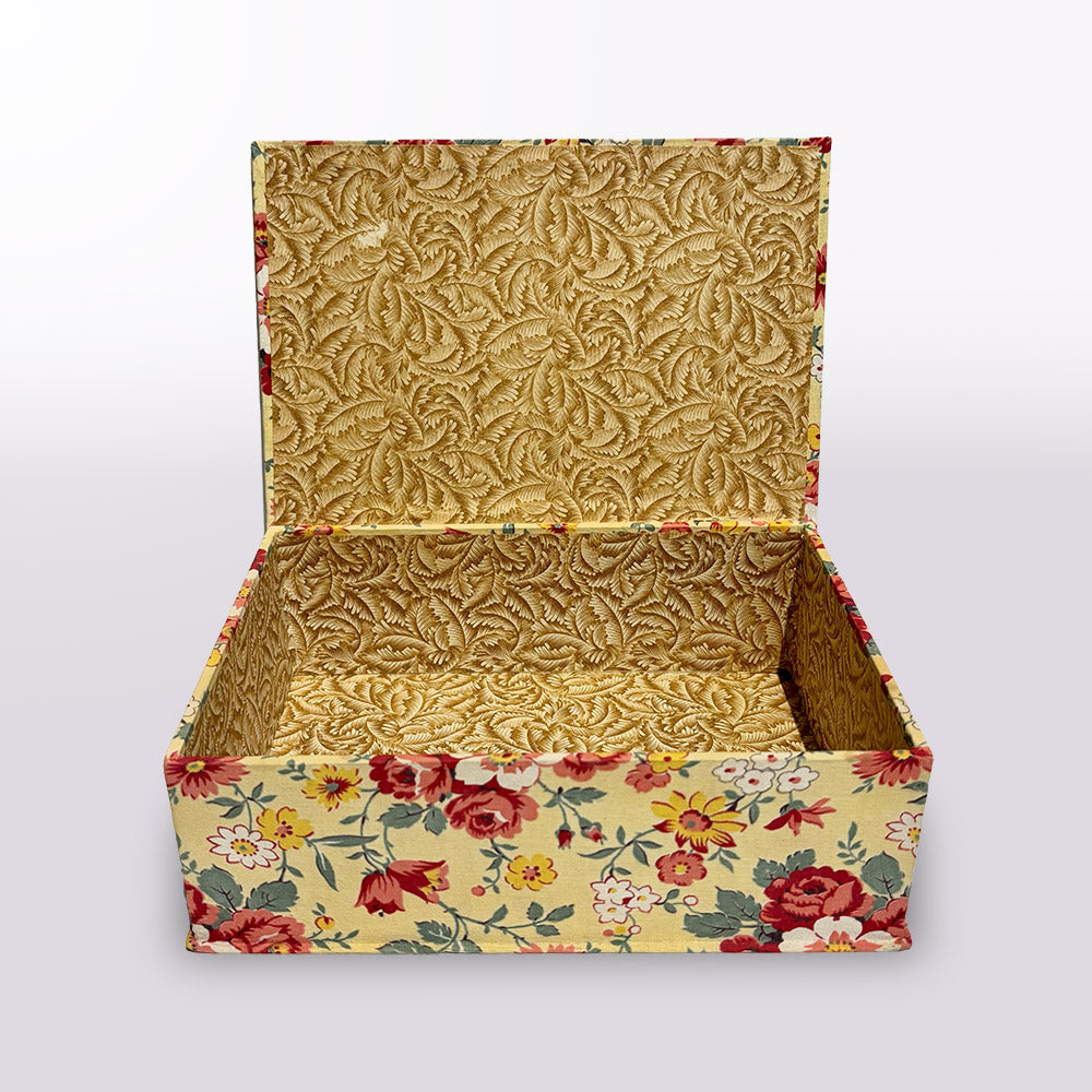 1920s Fabric Covered Box