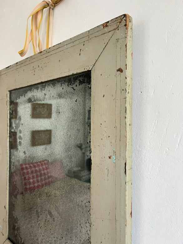 Louis XVI Period Mirror w/ Mercury Glass