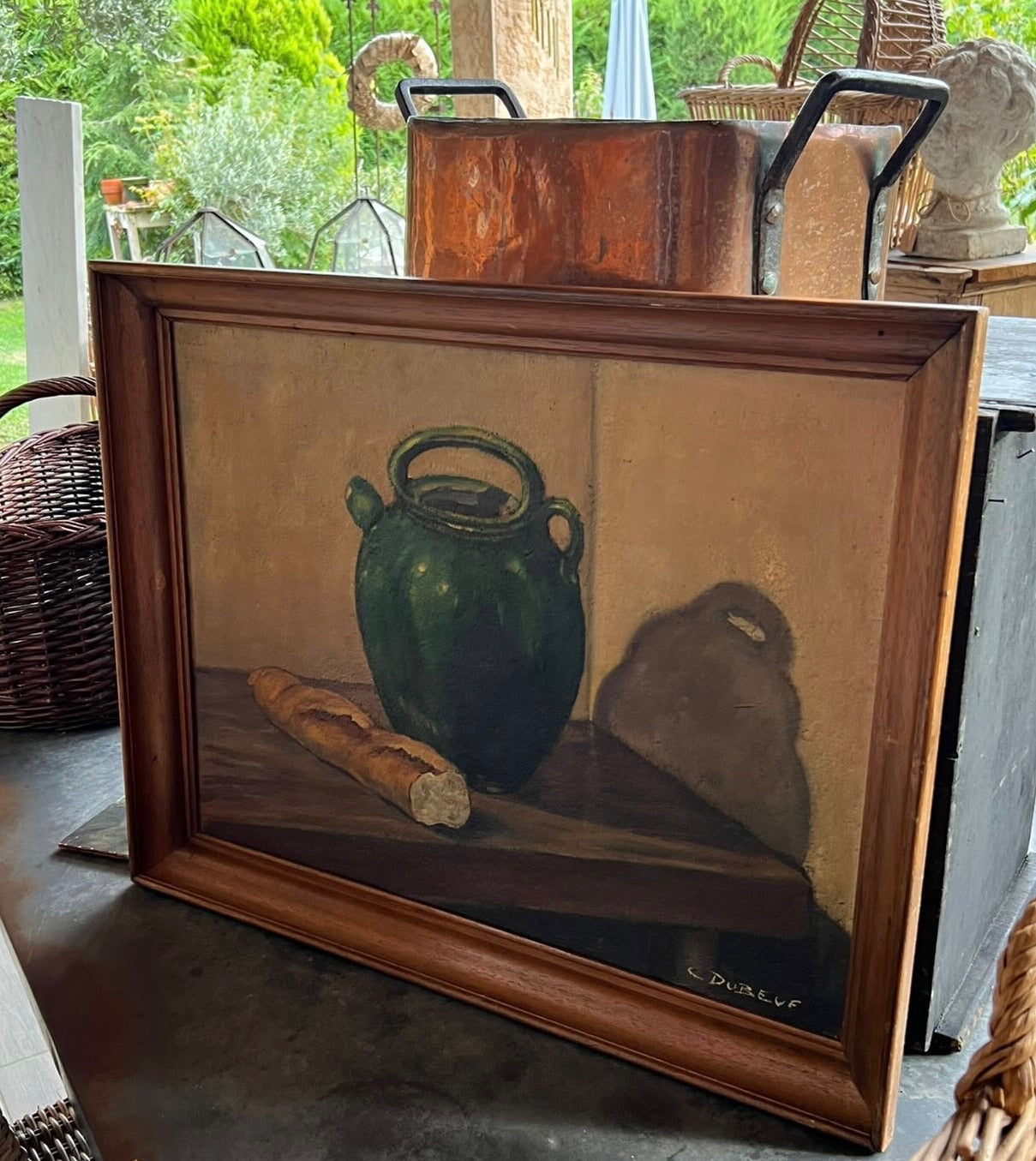 Framed Baguette & Glazed Confit Pot