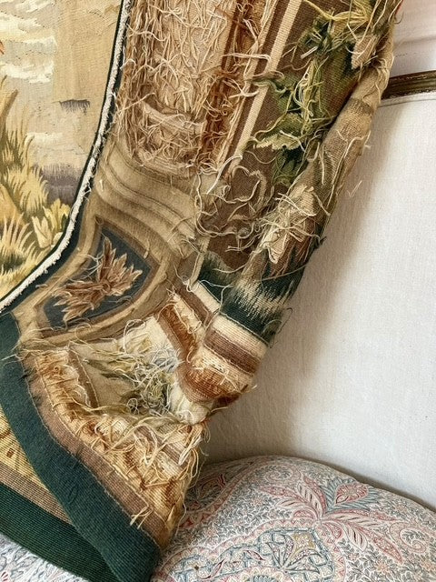 1950s Aubusson Scene Tapestry