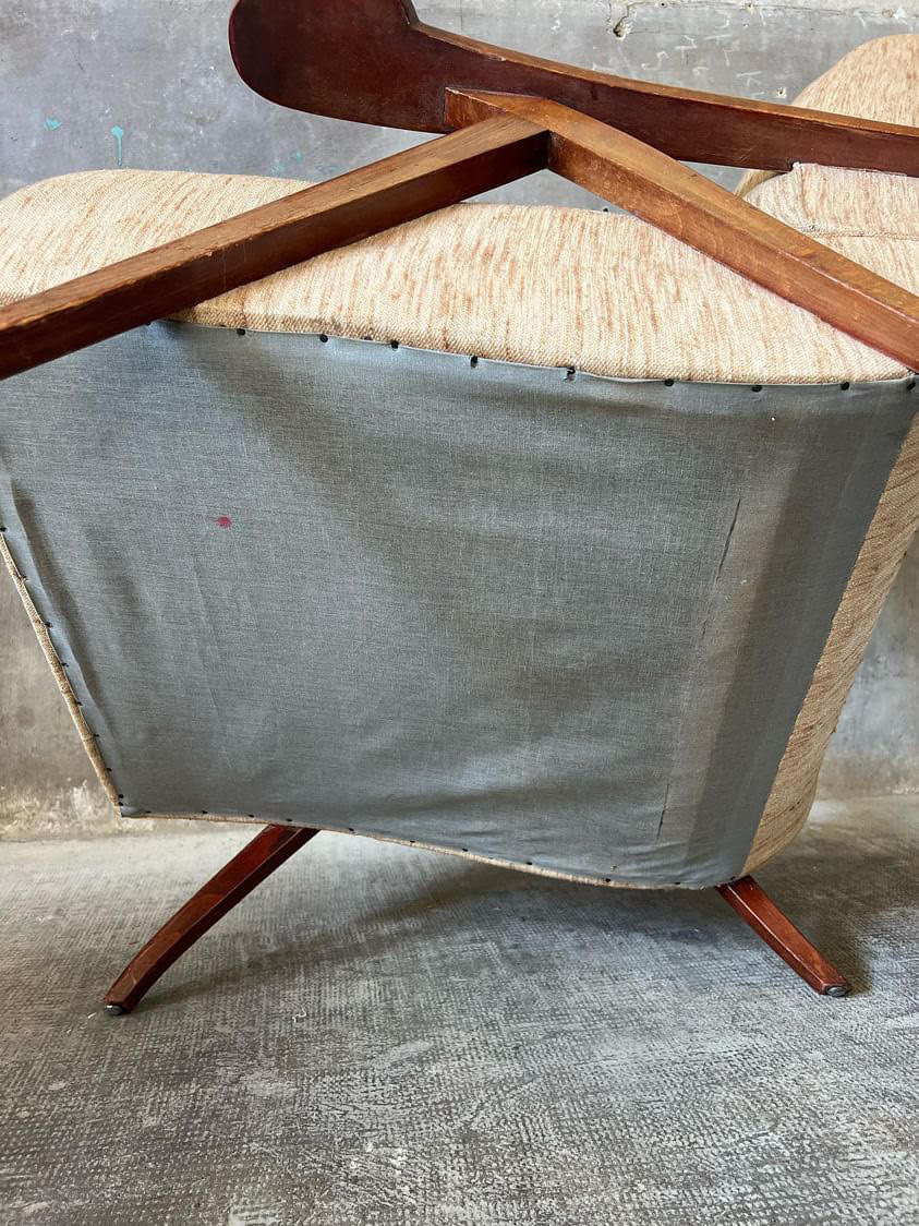 Pair of Modern Large Lounge Chairs