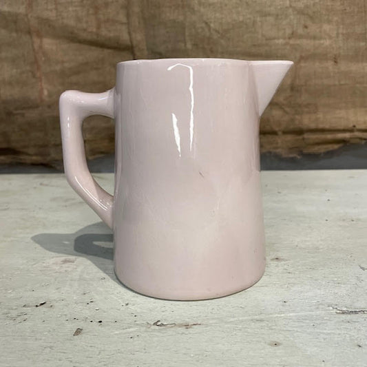 Pink Earthenware Pitcher