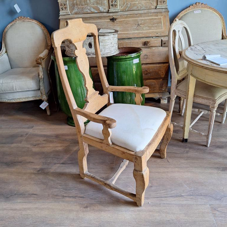 1700s French Gustavian Karmstol ArmChair