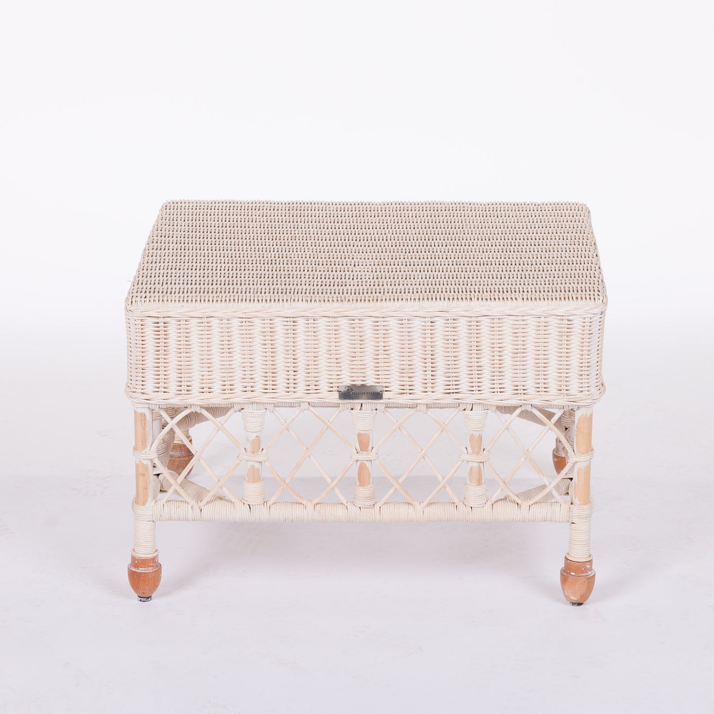 August Rattan Side Table