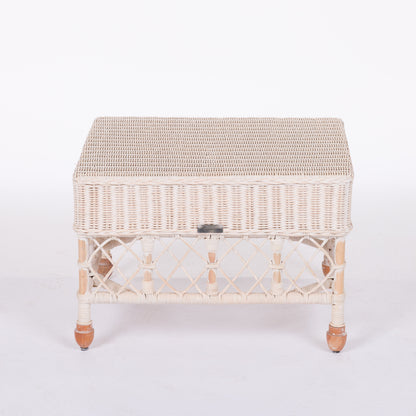 August Rattan Side Table