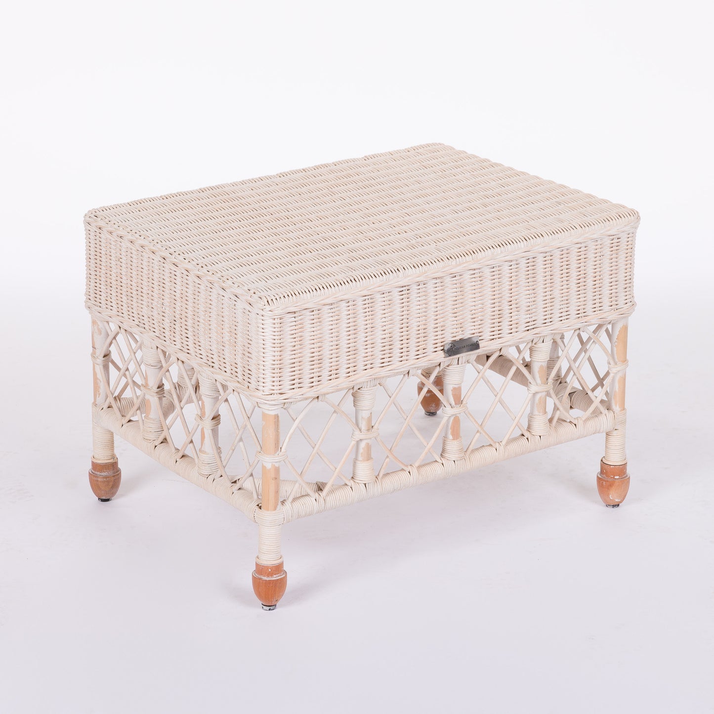 August Rattan Side Table