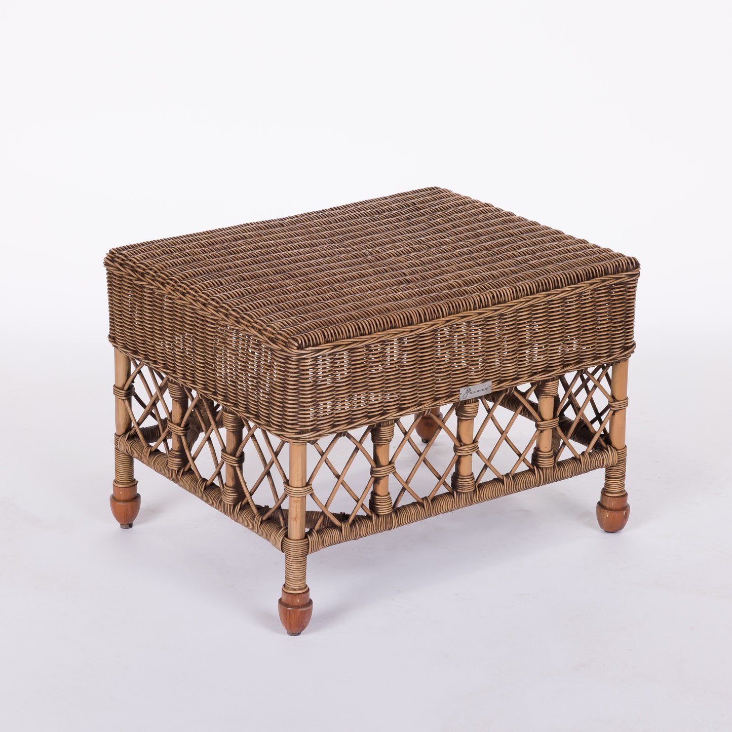 August Rattan Side Table