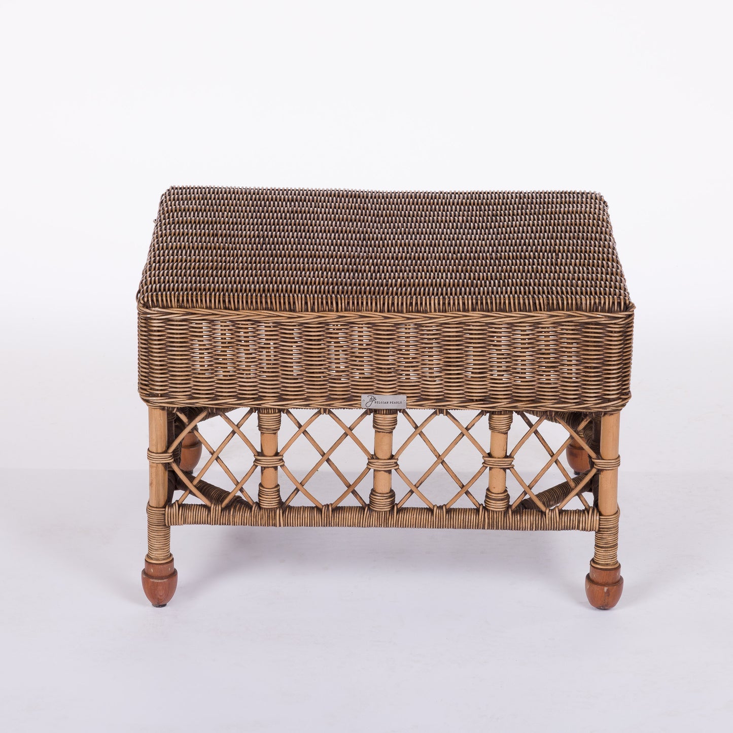 August Rattan Side Table
