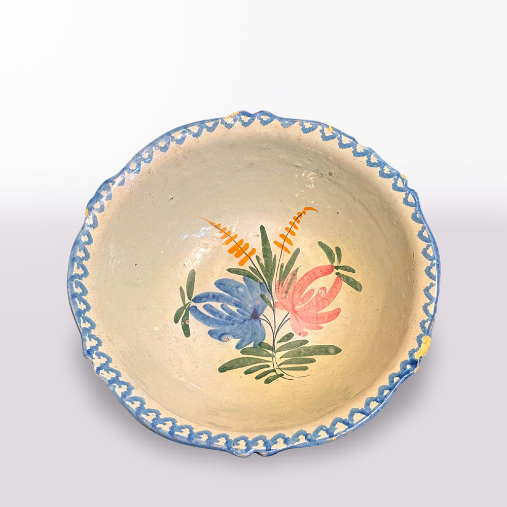 French Hand Painted Bowl