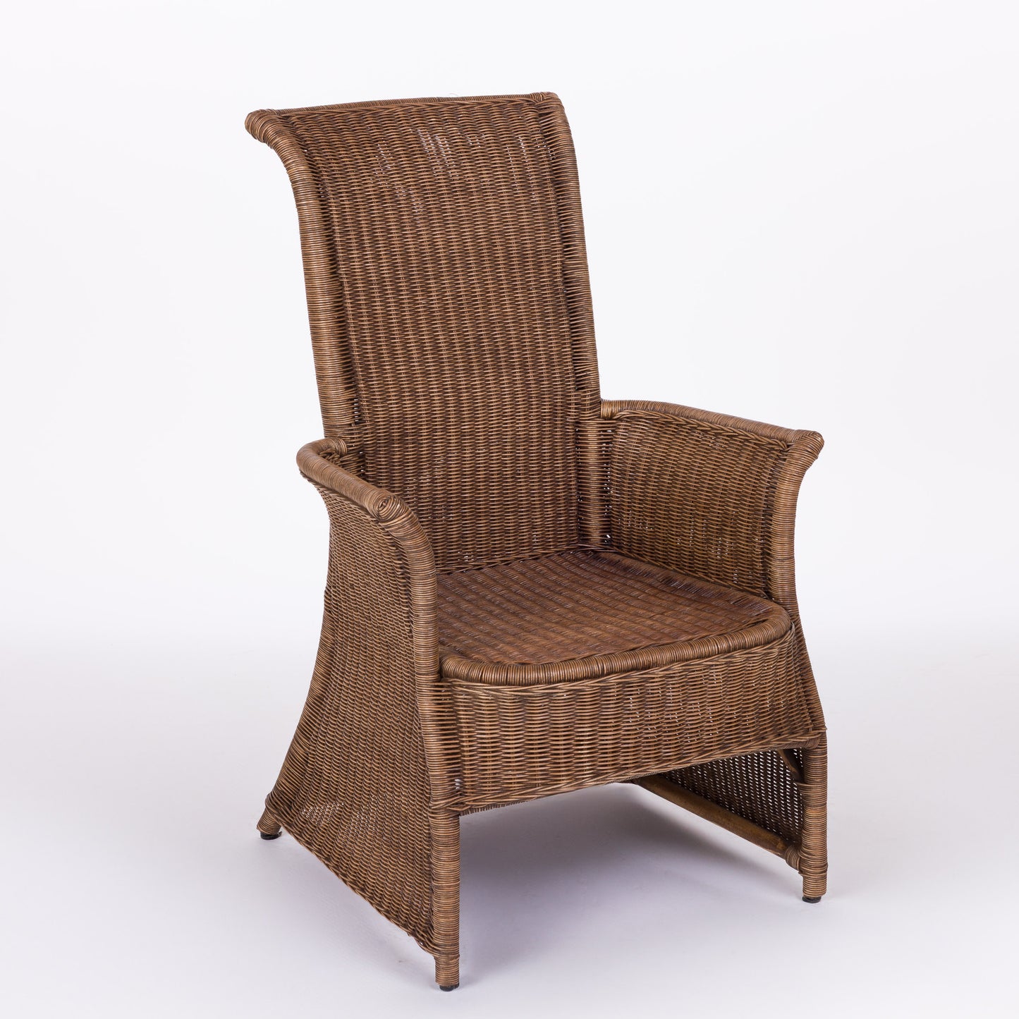 Maryse Rattan Dining Chair, by Belgian Pearls