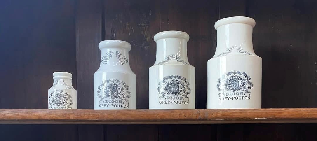 Antique Mustard Jars Collection | The Nicholson Gallery