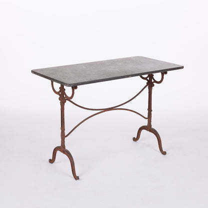 Garden Table with Blue Stone Top