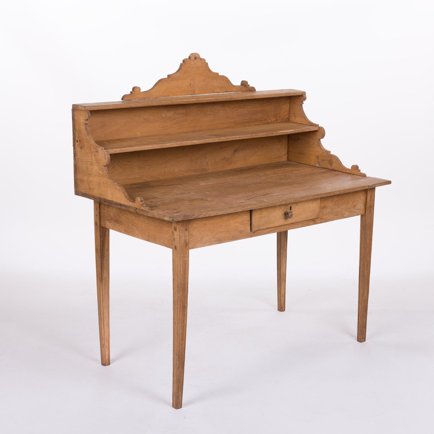 French Writing Desk with Decorative Gallery
