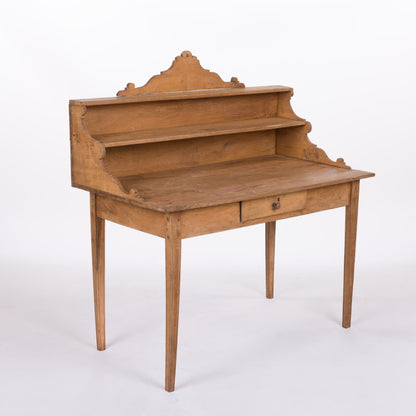French Writing Desk with Decorative Gallery
