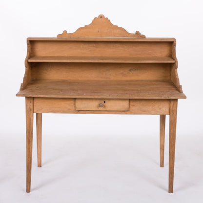 French Writing Desk with Decorative Gallery
