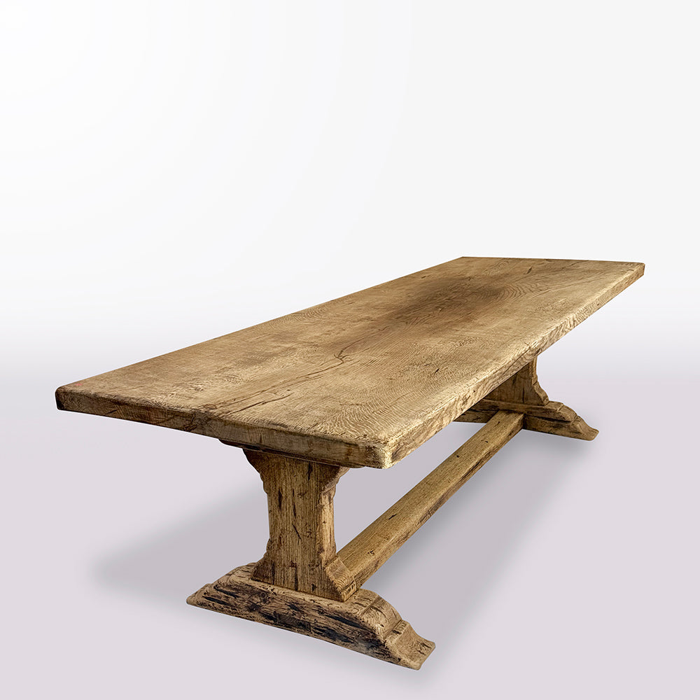 French Oak Monastery Table