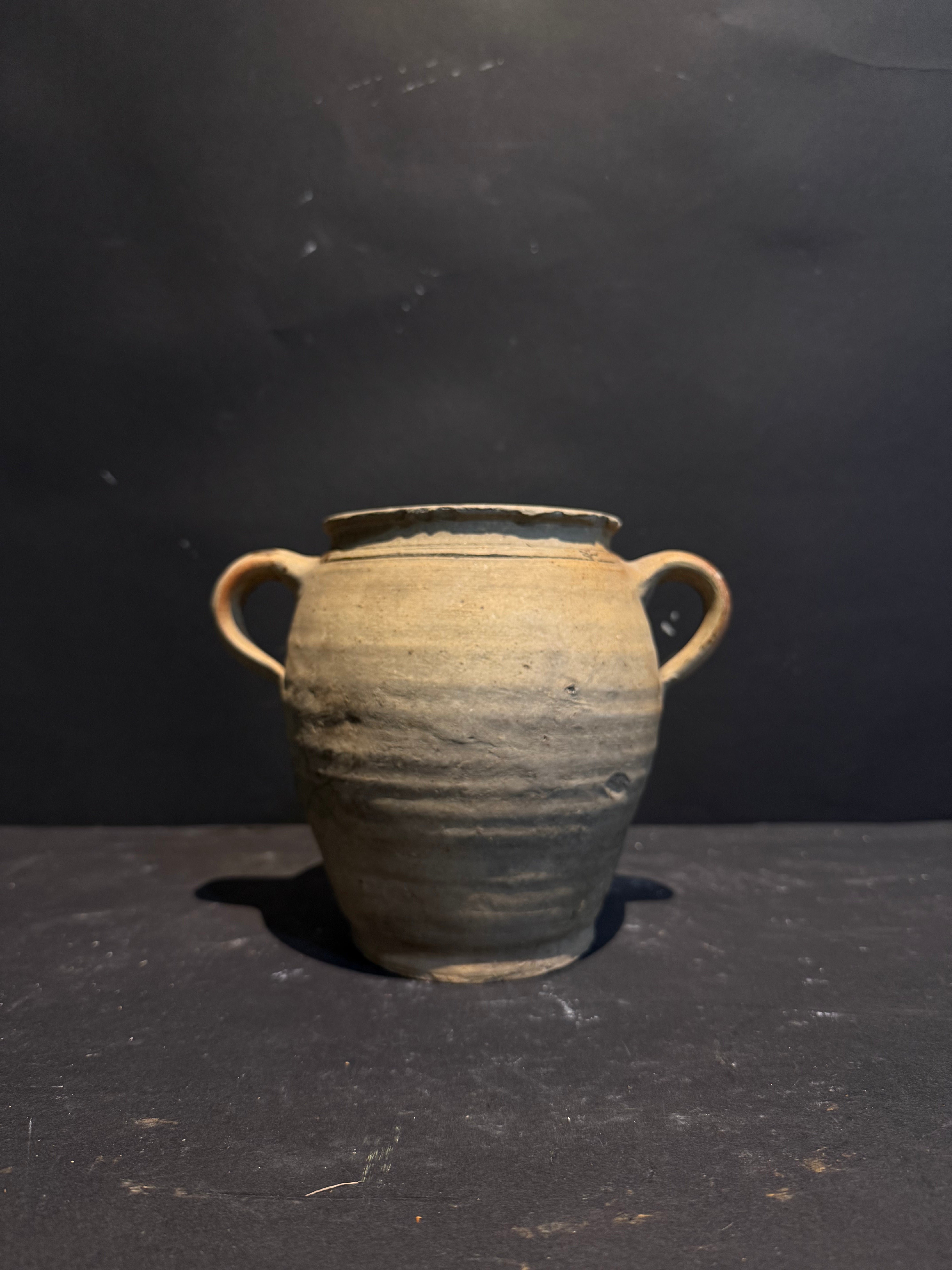 1800s French Rustic Confit Pot