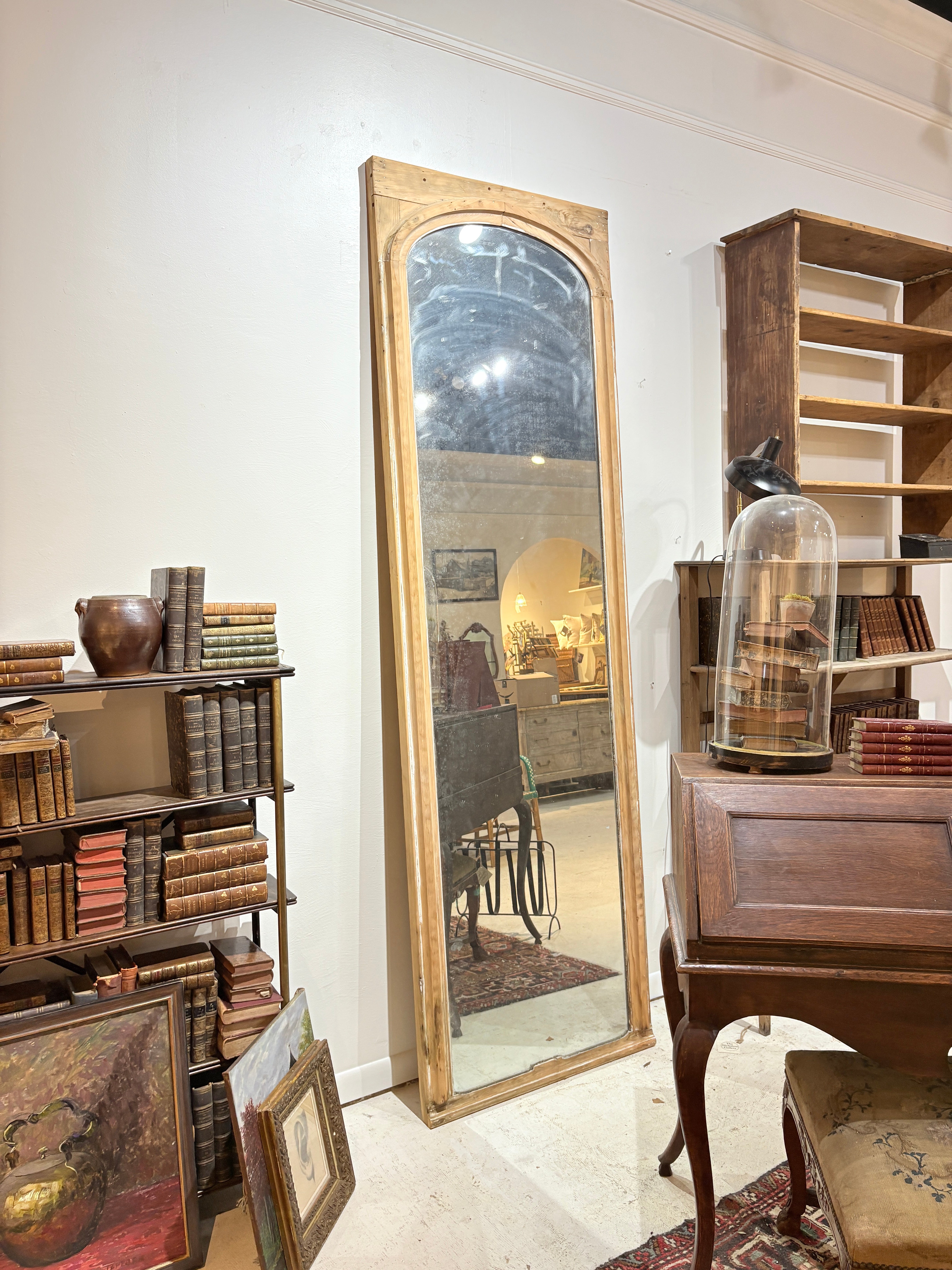 Tall Provincial Arched Mirror