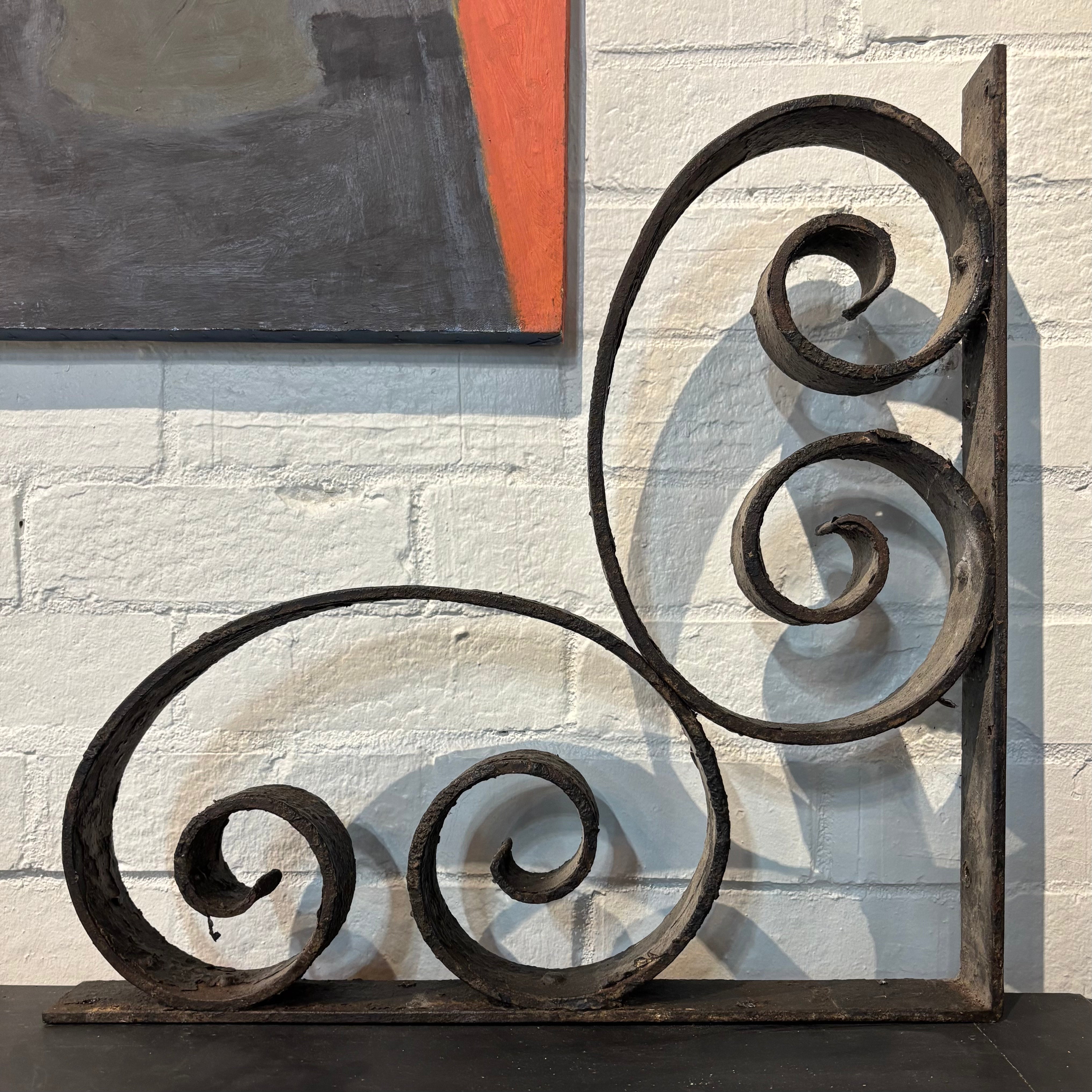 Pair of Iron Brackets