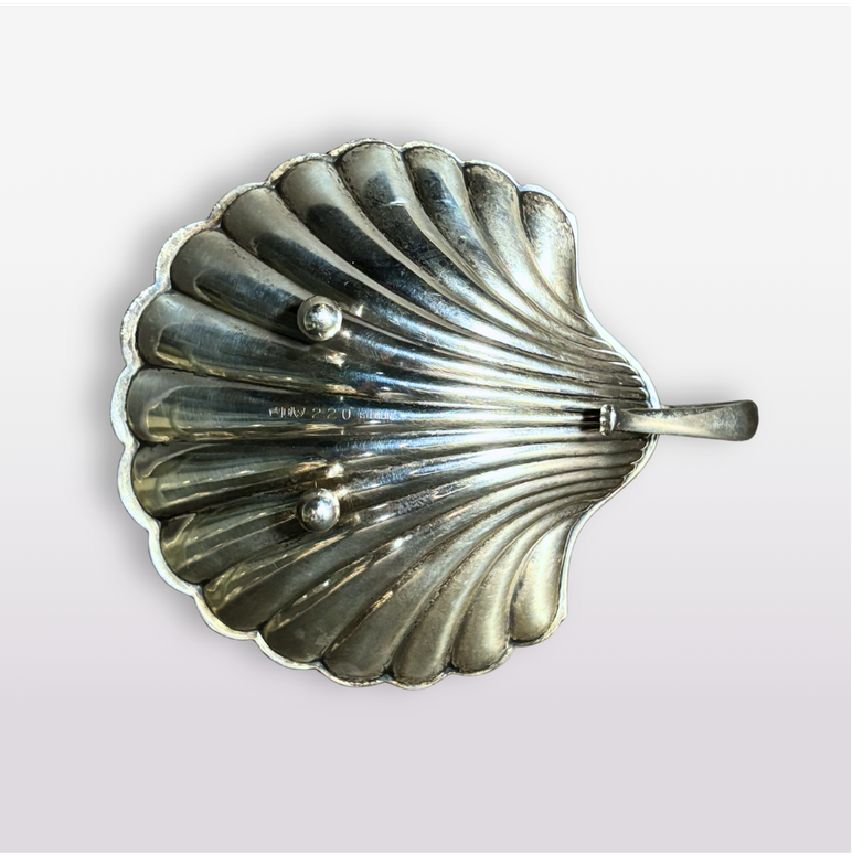 Vintage Sterling Scallop Shell Candy Dish