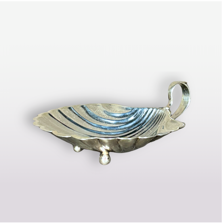Vintage Sterling Scallop Shell Candy Dish