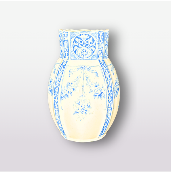 Antique transferware Vase