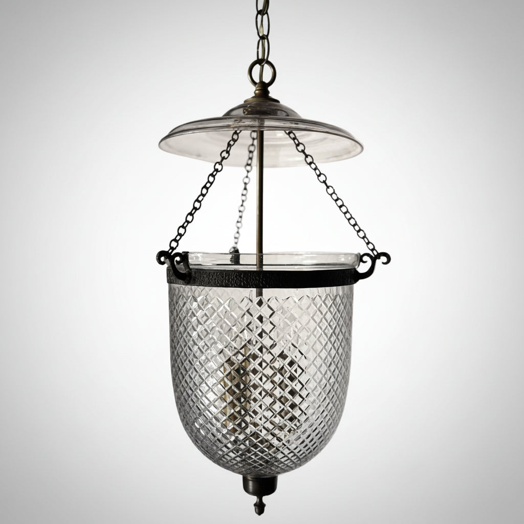 Electrified Belgian Glass Bell Jar