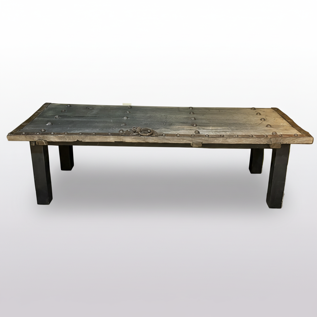 Antique Indian Door Coffee Table